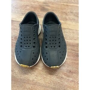 Native Shoes Unisex-Child Robbie (Little Big Kid) Sneaker Black Size 10